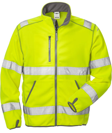 Fristads Hi-Vis softshell jakke kl.3 4840 gul str 2XL - 1