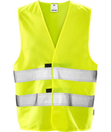 Fristads Hi-Vis vejvest Kl2 501 gul str XL/2XL - 1