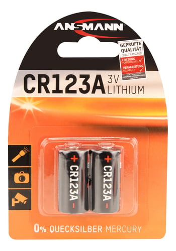 CR123A 3V K2 Ansmann - 1