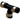 Geberit FlowFit tee 50 mm sort PPSU - 1