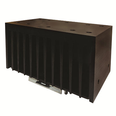 Solid State Relæ Køleplade for 1-/3-fase SSR DIN 119x82x94mm Incl kølepasta - 1