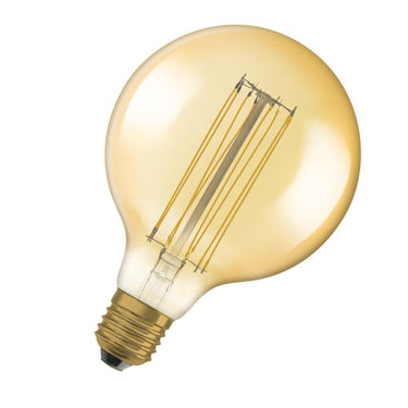 OSRAM Vintage 1906 LED globe125 guld straight filament ultra tynd 806lm 8,8W/822 (60W) E27 dæmpbar - 1