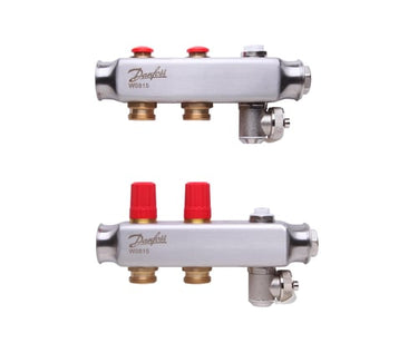 Danfoss gulvvarmemanifold 2+2 SSM - 1