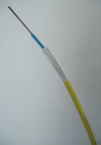 Fiberkabel uni tube 24xOS2 I/U ULSZH gul - 1