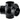 PEH grenrør 88,5/135° Geberit 110/110 mm 3-grene sort - 1