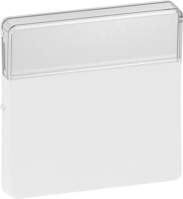 LK FUGA tangent med tekstfelt for 16A afbrydere hvid - 1