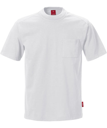 Match T-shirt Hvid M - 1