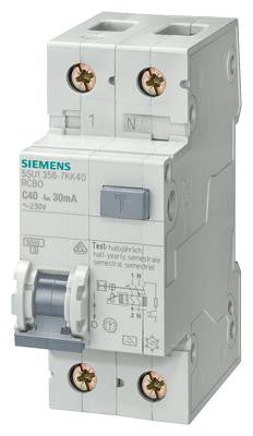 Kombiafbryder 300MA 6KA 1 polet + nul C 20A - 1