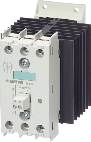 Solid-state kontaktor 3P 20A 4-30VDC 3RF2420-1AB45 - 1