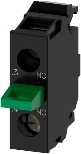 Kontaktmodul med 1 Kontakt element 1NO Skrue terminal 3SU1400-2AA10-1BA0 - 1