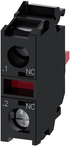 Kontaktmodul Med 1 Kontakt element 1NC Skrue terminal 3SU1400-1AA10-1CA0 - 1