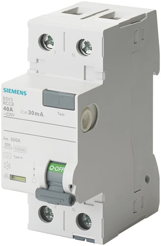 HPFI 2-polet type A 40A 30 mA 230VAC - 1