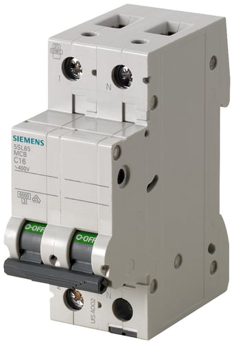 Automatsikring 6KA 1P+N B 20A - 1