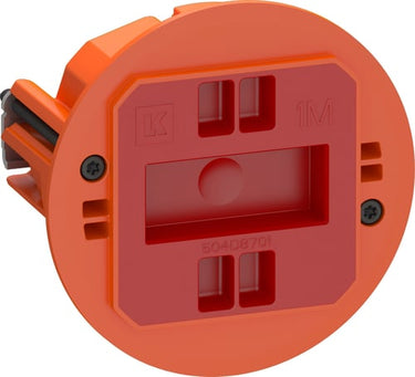 LK FUGA Air Slim forfradåse 1 modul orange - 1