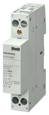 Kontaktor 2 slutte 20A 230V brumfri - 1