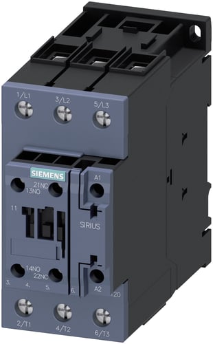 Kontaktor AC3:30KW/400V 1NO+1NC 20-33V AC/DC 3P - 1