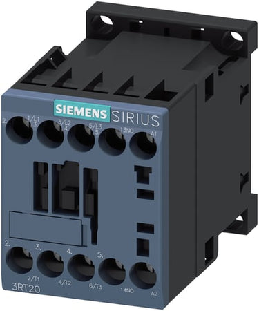 Power kontaktor AC-3 7 A 3 kW / 400 V 1 NO 24 V AC 50 / 60 Hz 3-pole Str: S00 skrue terminal 3RT2015-1AB01 - 1