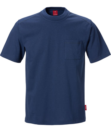 Match T-shirt Marine S - 1