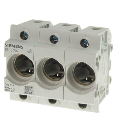 NEOZED sikringsholderD02 3-polet 63 A - 1