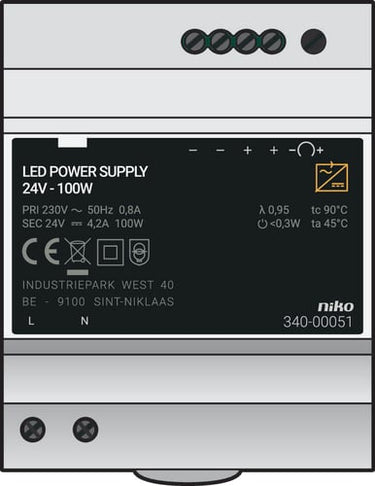Modulær strømforsyning 24 Vdc 100 W - 1