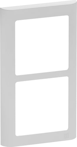 LK FUGA SOFT designramme 2 modul lodret lysegrå - 1