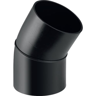 Geberit PEH bøjning 30° 200mm sort - 1