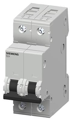 Automatsikring 6KA 2P C 10A 5SY6210-7 - 1