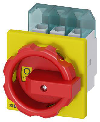 Nødafbryder 3 polet 25A AC-3 400V 7,5KW 3LD2103-0TK53 - 1