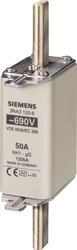 NH-sikring NH000 125A GL/GG 500V - 1