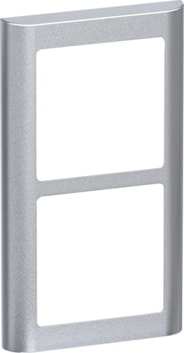 LK FUGA SOFT designramme 2 modul lodret stålmetallic - 1