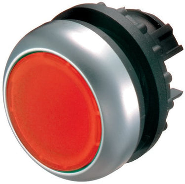 Lampetryk fladt rødt M22-DL-R - 1