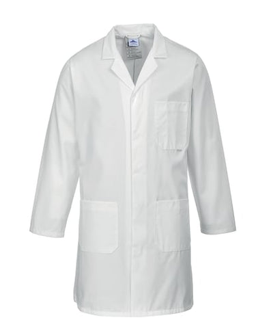Kittel 2852 WHR hvid str. 4XL - 1