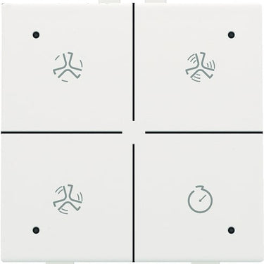 Ventilationstryk med LED white coated NHC - 1