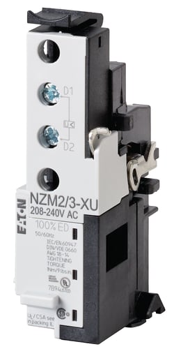 NZM2/3-XU208-240AC - Underspændingsudløser - 1