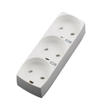 EDB Stikdåse T11 3R hvid - 1