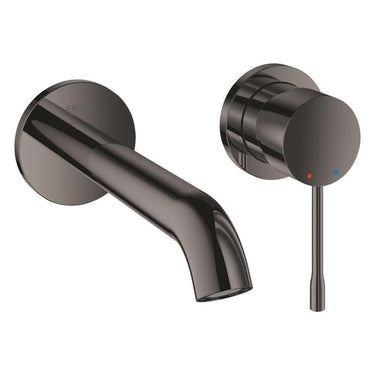 GROHE Essence New etgrebs håndvaskarmatur 1/2/183 mm tud/væg poleret Hard Graphite messing - 1