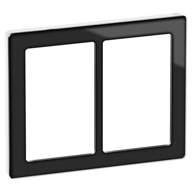 LK FUGA Design ramme - PURE Glas 1 x 2 Modul - 1