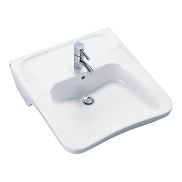 Ifö Care håndvask 600x580mm m/overløb hvid - 1
