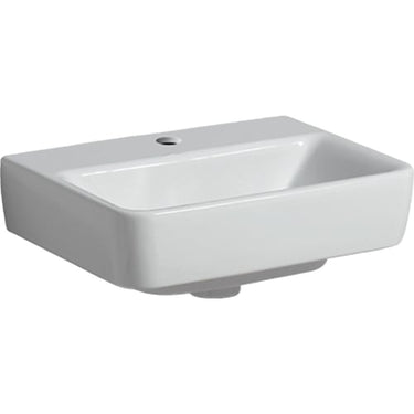 Geberit Renova Plan håndvask 450 x 340 x 170 mm hvid porcelæn - 1