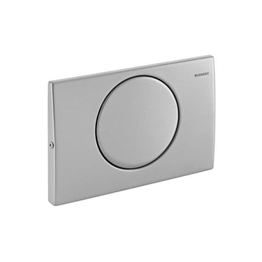 Geberit Mambo betjeningsplade forkr stål - 1