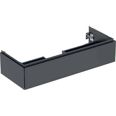 Geberit ONE underskab t/håndvask én skuffe 1200 x 266 x 470 mm sort mat - 1