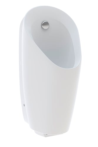 Geberit Preda urinal med integreret styring til batteri - 1