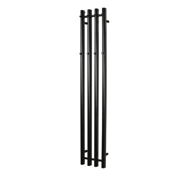 KRISS Vega håndklæderadiator 1420 x 257mm sort - 1