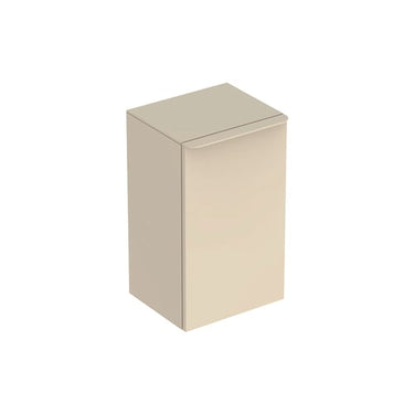 Geberit Smyle sideskab th 360x600x326mm 1låge sand-grå spånplade lak - 1