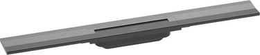 hansgrohe RainDrain Flex kappesæt til flise bruseafløb 700 mm til vægmont./kan afkortes børstet sort krom PVD - 1