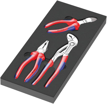 9780 Skumindsats Knipex pliers sæt 1 3 dele - 1