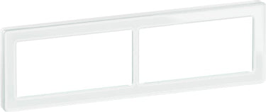 LK FUGA PURE designramme glas 2x2 modul hvid - 1