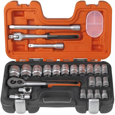 Bahco topnøglesæt 1/2" 24 dele 10-32mm - 1