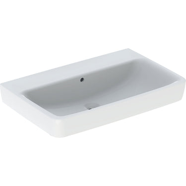 Geberit Renova Plan håndvask 750 x 480 x 185 mm hvid porcelæn - 1