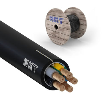 Installationskabel RXQ XTRA Dca 5G6 0,6/1KV Sort AFM - 1